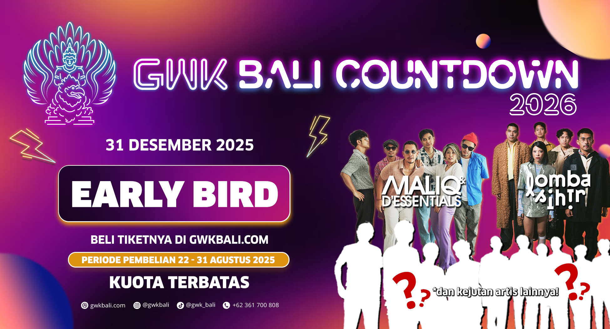 GWK Bali Countdown 2026